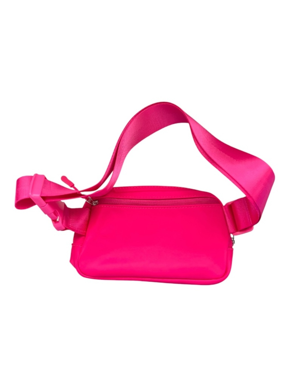 Trina Turk Hot Pink Belt Bag Fanny Pack Neon Pink Travel Crossbody - Picture 3 of 6